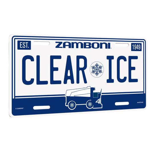 Zamboni | License Decorative Plate