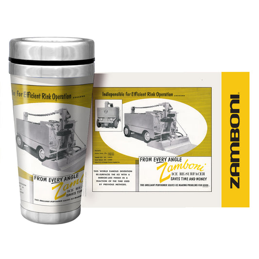 Zamboni | 16oz Full Wrap From Every Angle Travel Mug