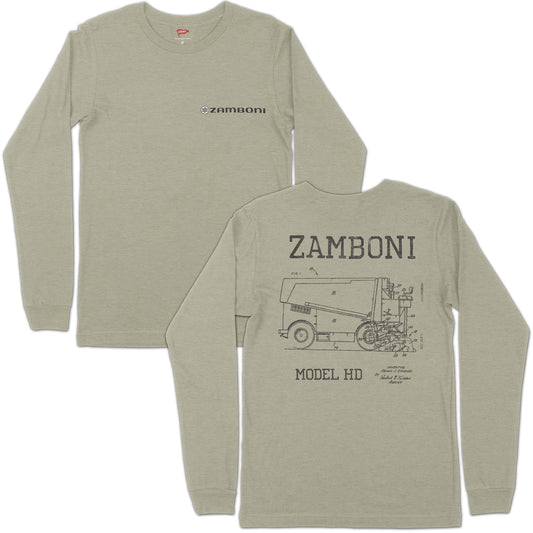 Zamboni | Streaker Sports | Patent Long Sleeve