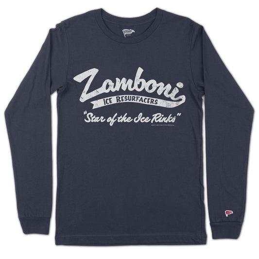 Zamboni | Streaker Sports | Star of the Ice Rinks Long Sleeve