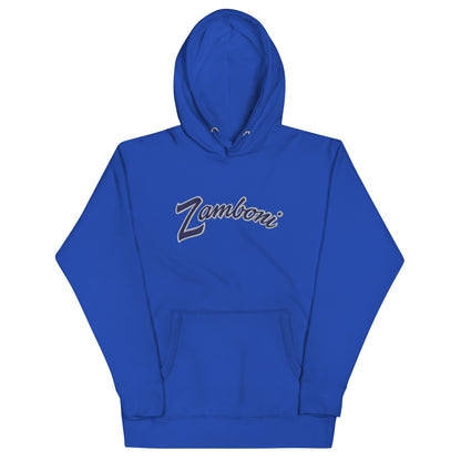 Model E Script Embroidered Hoodie