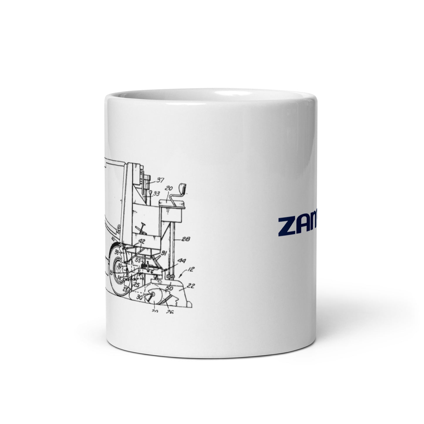 Zamboni Machine Patent Mug