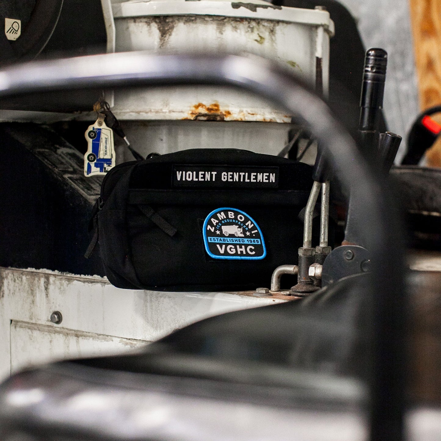 Zamboni Ice Resurfacer Velcro Patch