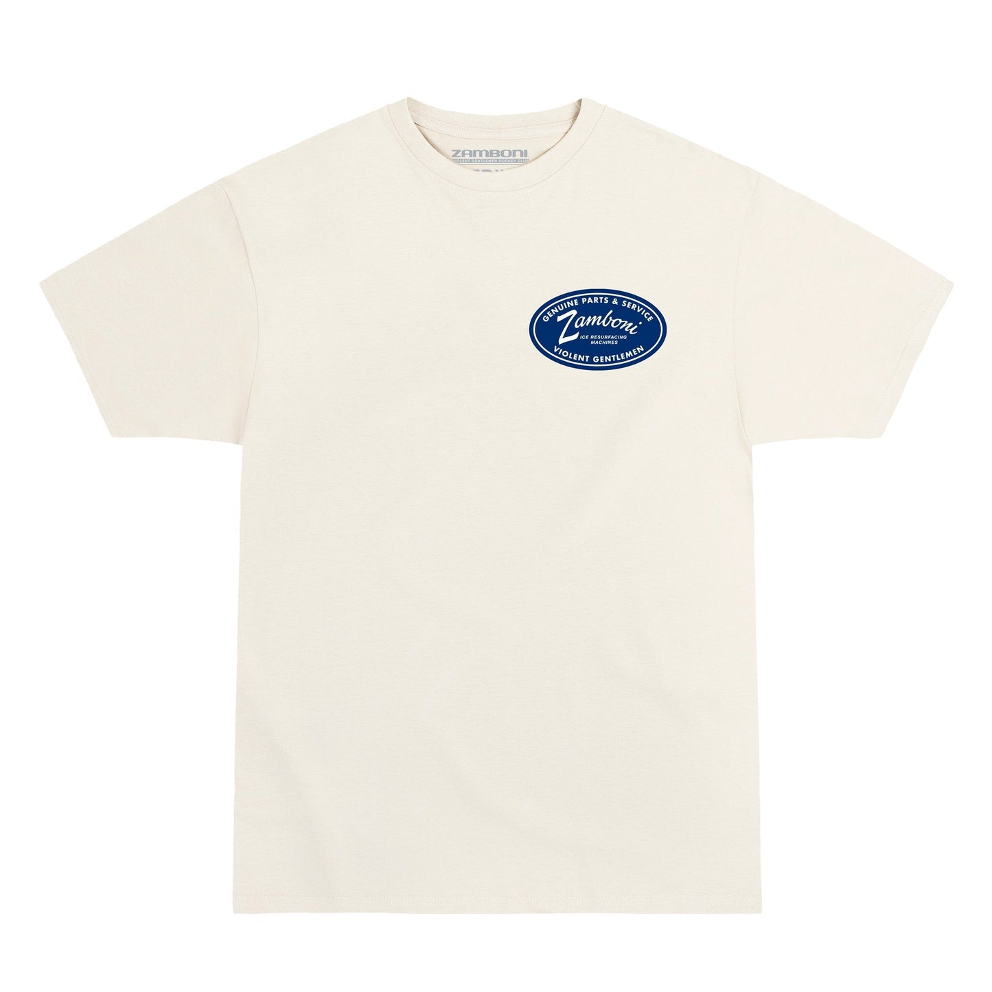 Zamboni Service Premium Tee midweight regular fit soft-washed 100% cotton shirt