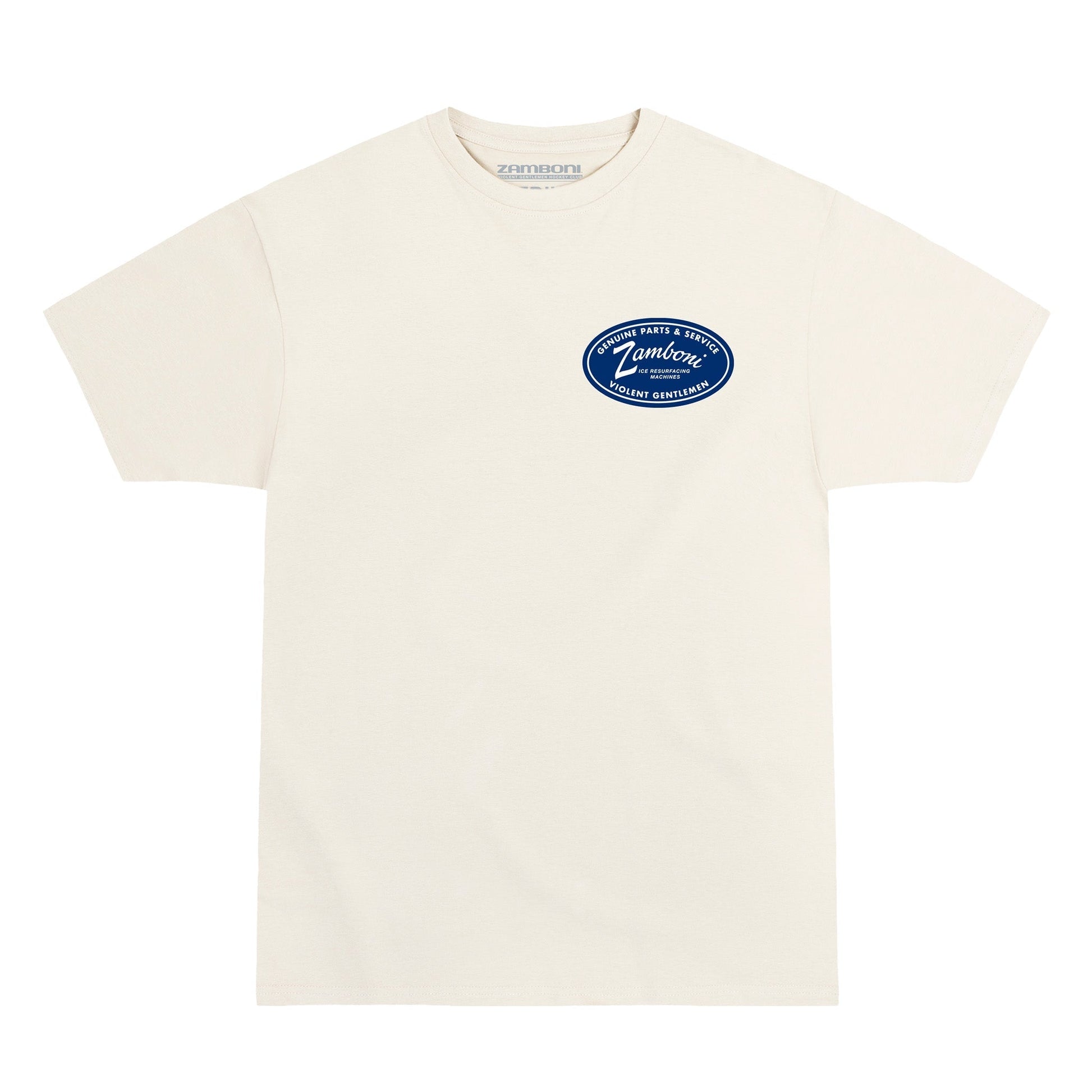 Zamboni Service Premium Tee midweight regular fit soft-washed 100% cotton shirt