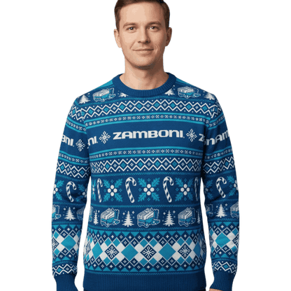 Zamboni Machine | Knitted Holiday Sweater