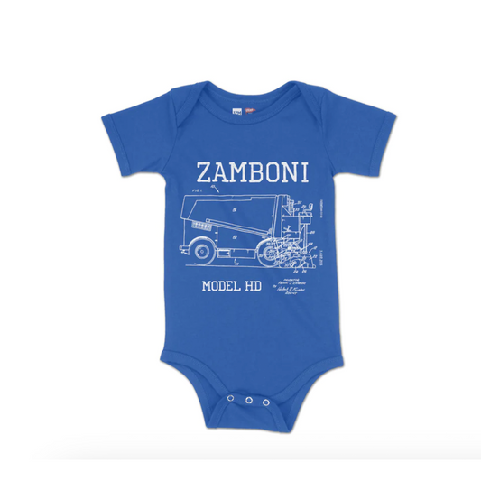 Zamboni Infant Blueprint One Piece