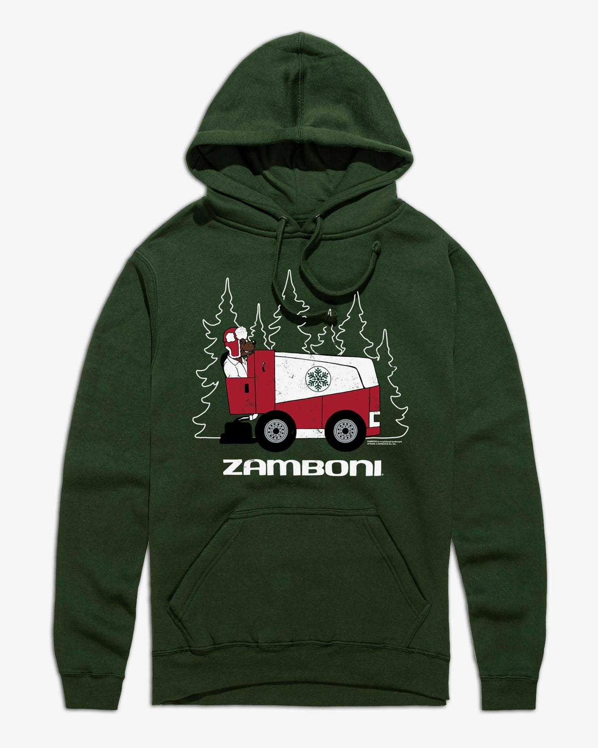Zamboni Bear Hoodie