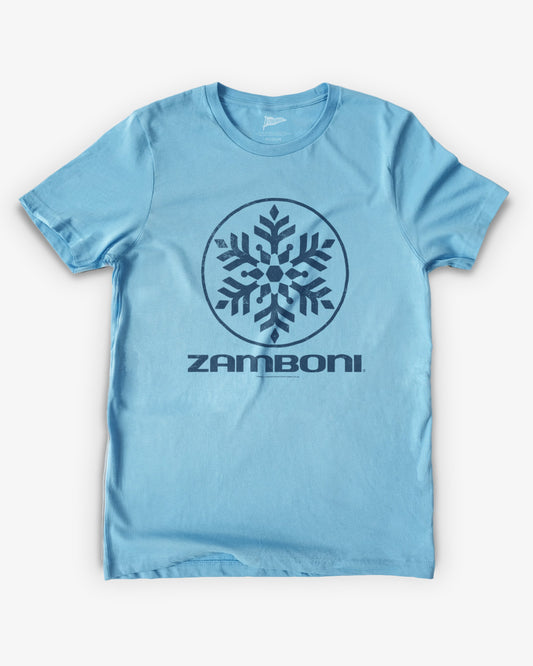 Zamboni Vintage Snowflake Icon Tee
