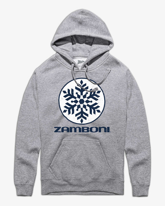 Zamboni Vintage Snowflake Logo Hoodie