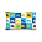 Zamboni Pop Art premium pillow with colorful linen-feel fabric and hidden zipper