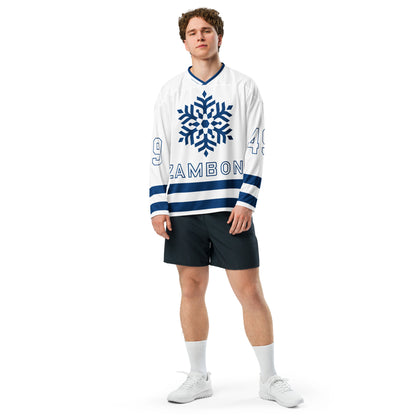 Zamboni Snowflake Jersey