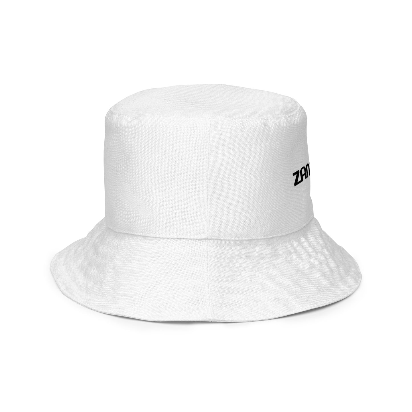 Reversible Zamboni Machine Pattern Bucket Hat