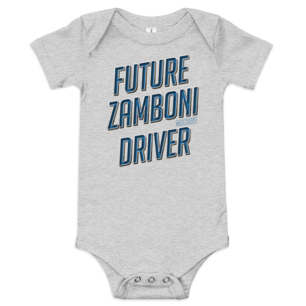 Future Zamboni Machine Driver Baby One Piece