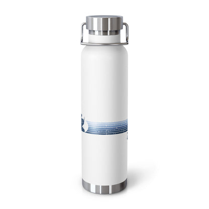 Zamboni Smooth Service Copper vacuum insulated bottle with stainless steel, spill-proof design, and powder-coat finish