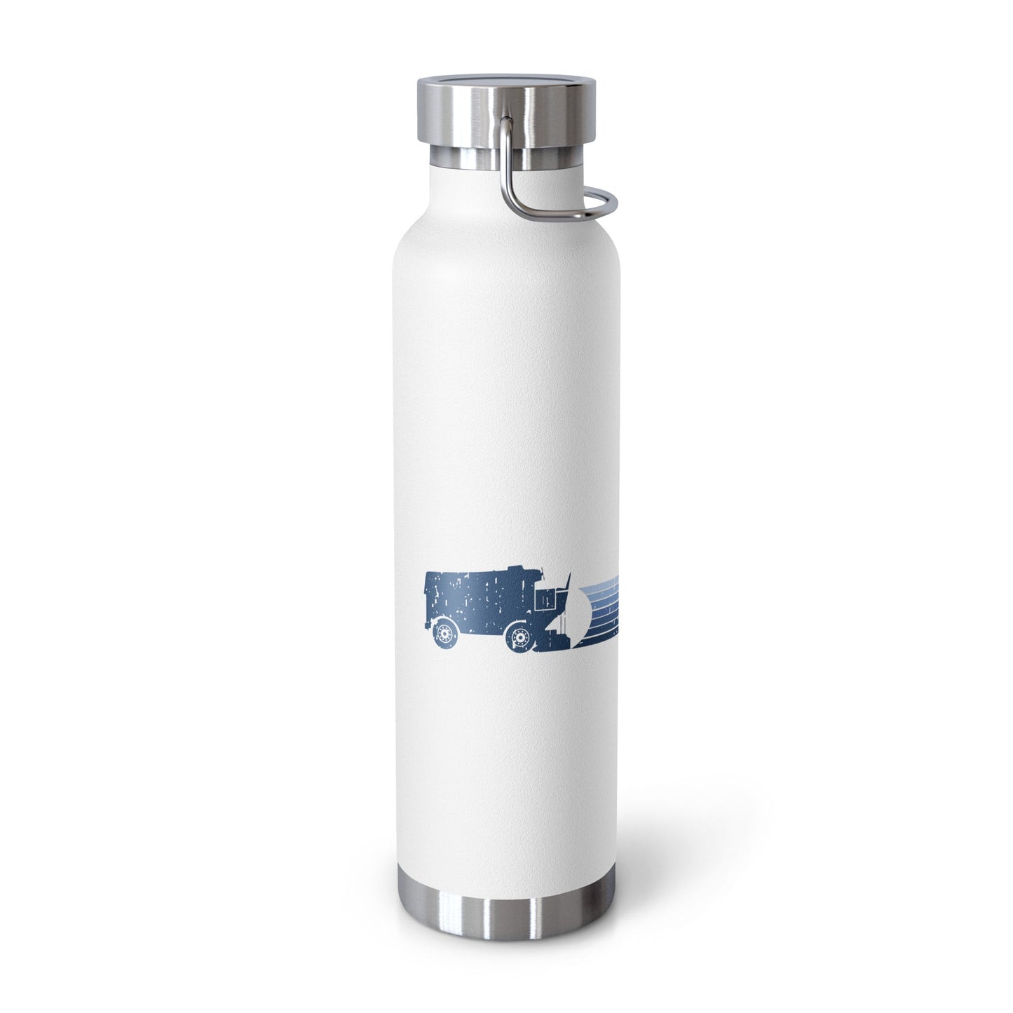 Zamboni Smooth Service Copper vacuum insulated stainless steel bottle with spill-proof lid and powder-coat finish