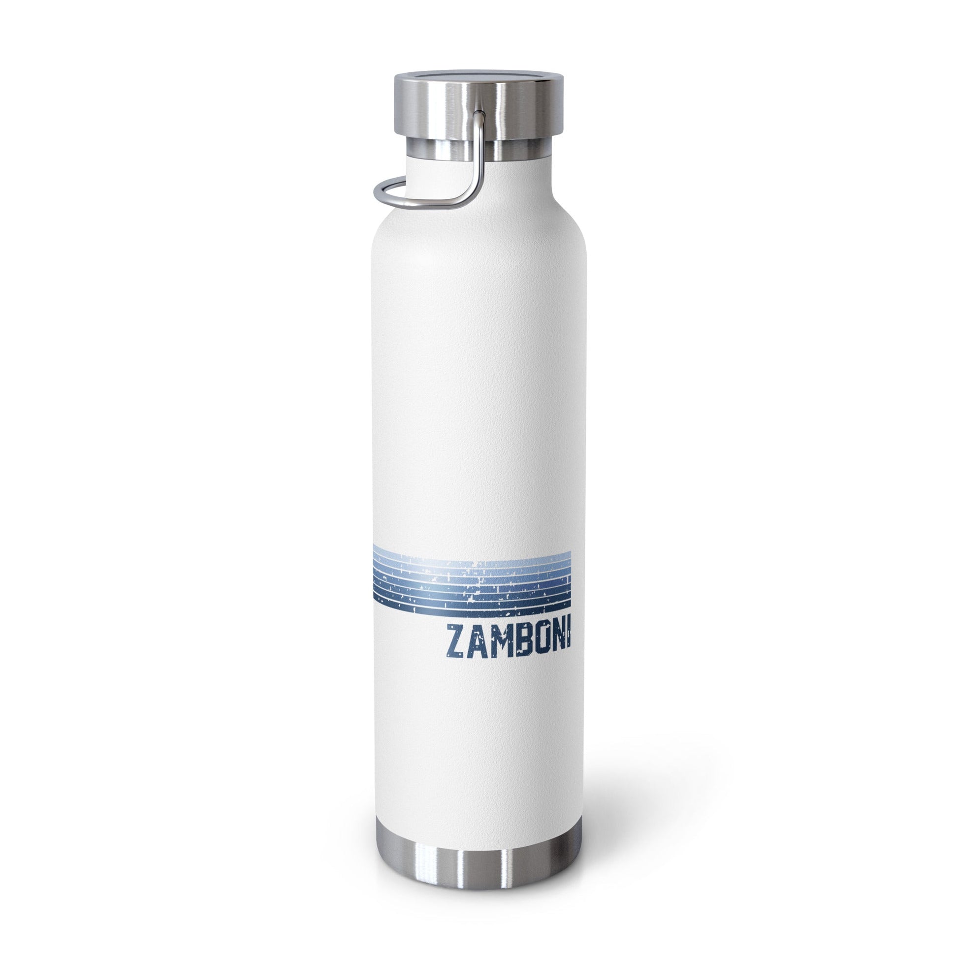Zamboni Smooth Service Copper vacuum insulated stainless steel bottle with spill-proof, scratch-resistant powder coat finish