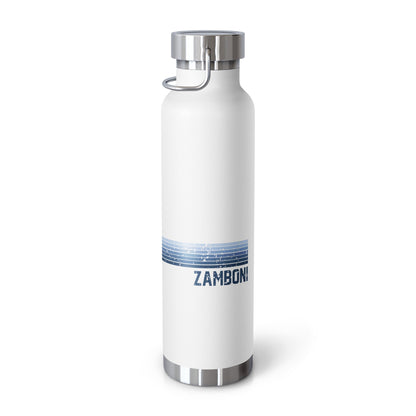 Zamboni Smooth Service Copper vacuum insulated stainless steel bottle with spill-proof, scratch-resistant powder coat finish