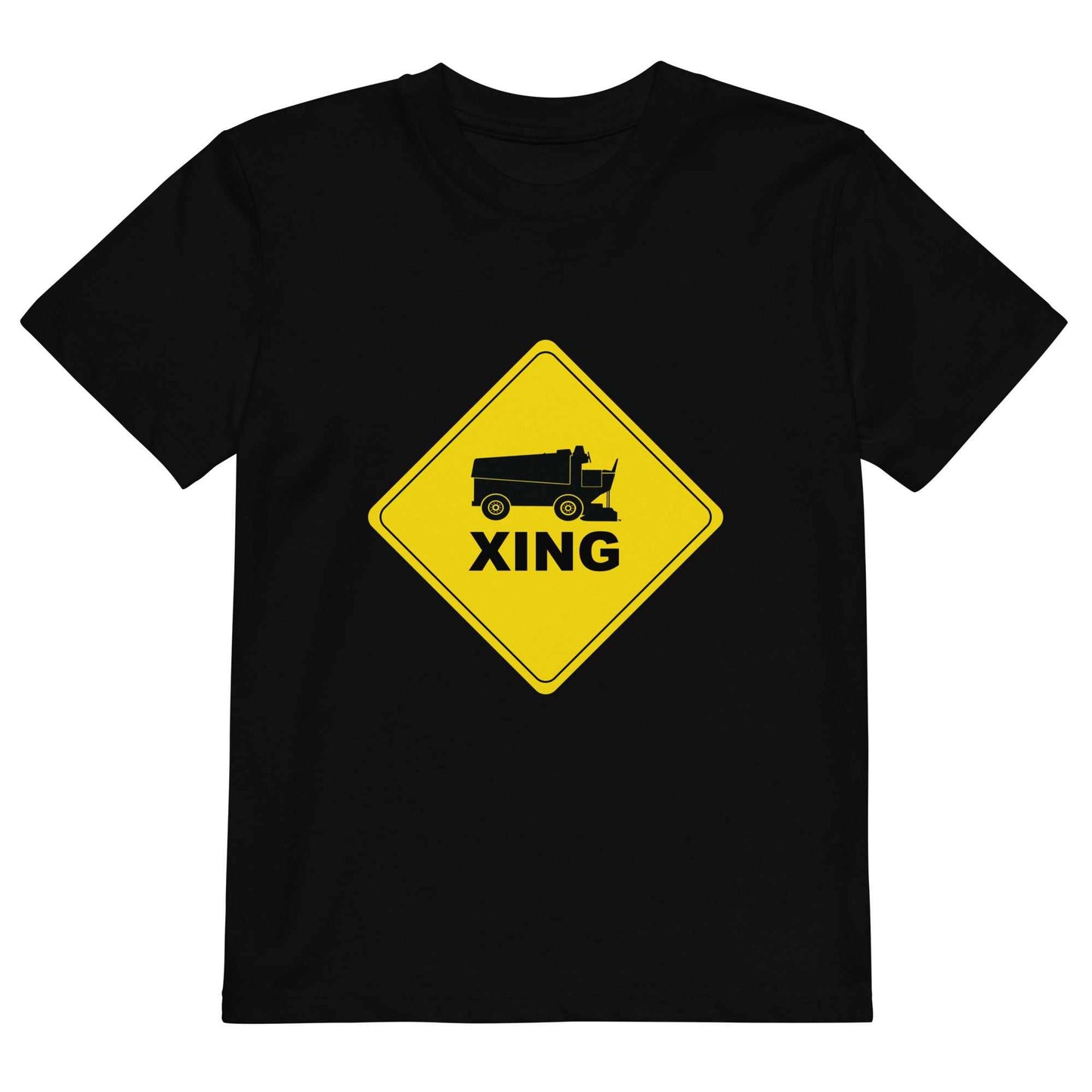 Youth Zamboni XING T-shirt made of 100% organic cotton with medium fit and set-in sleeves