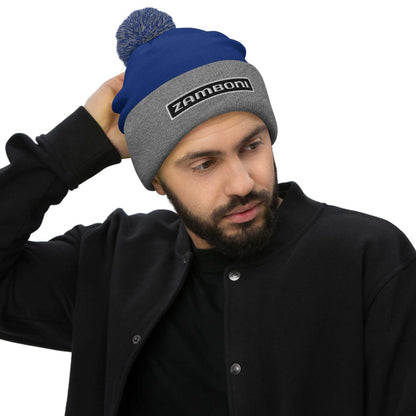 Zamboni | Nameplate Pom-Pom Beanie