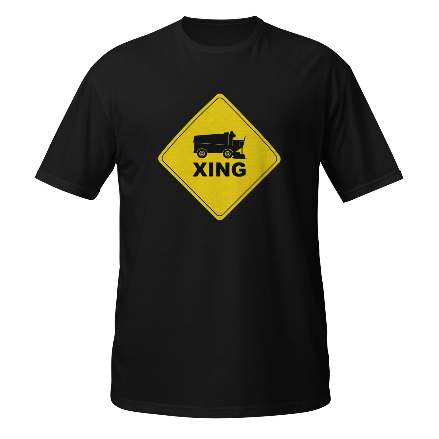 Zamboni XING T-shirt made of soft 100% ring-spun cotton with durable double stitching and shoulder-to-shoulder taping