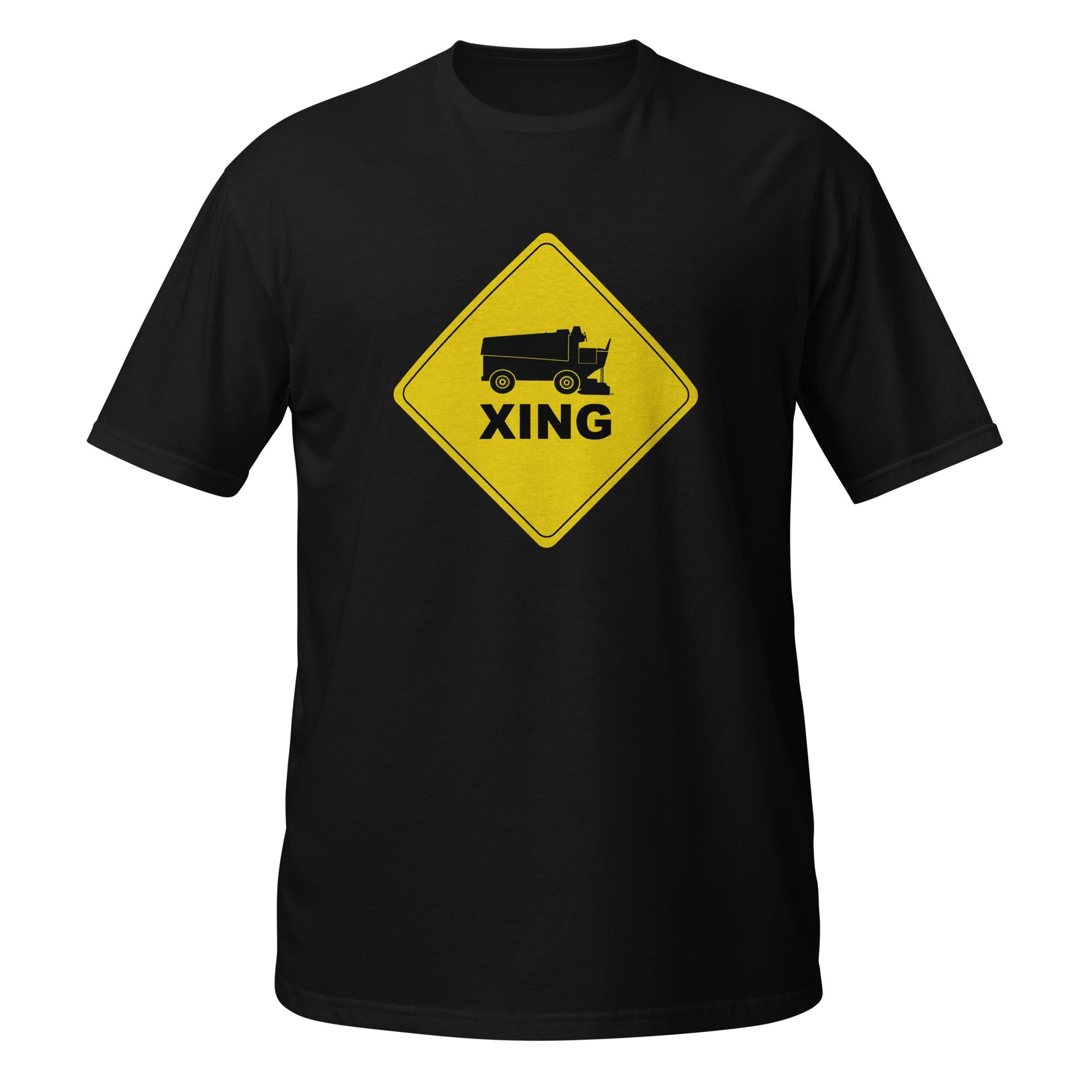 Zamboni XING T-shirt made of soft 100% ring-spun cotton with durable double stitching and shoulder-to-shoulder taping