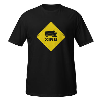 Zamboni XING T-shirt made of soft 100% ring-spun cotton with durable double stitching and shoulder-to-shoulder taping