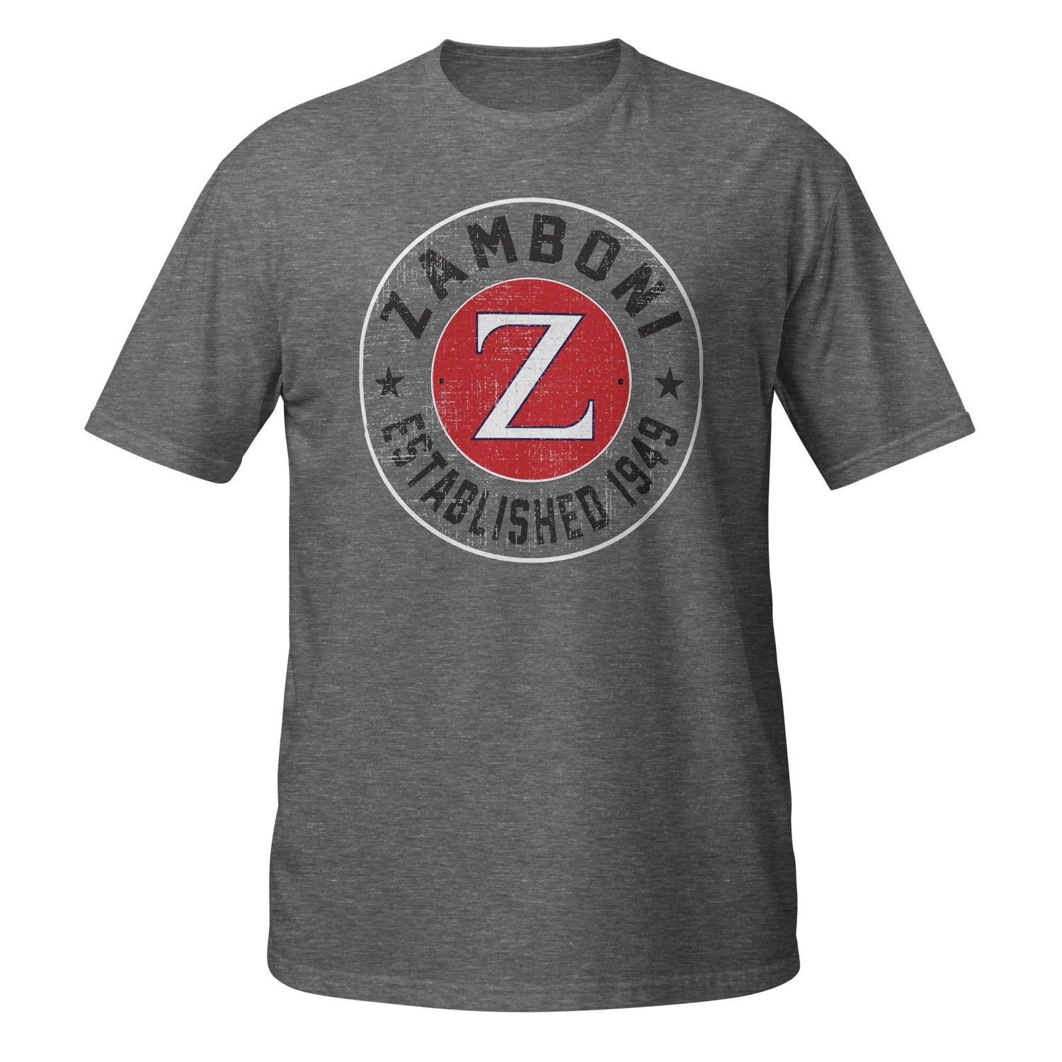 Zamboni Established T-Shirt made of soft 100% ring-spun cotton with durable double stitching