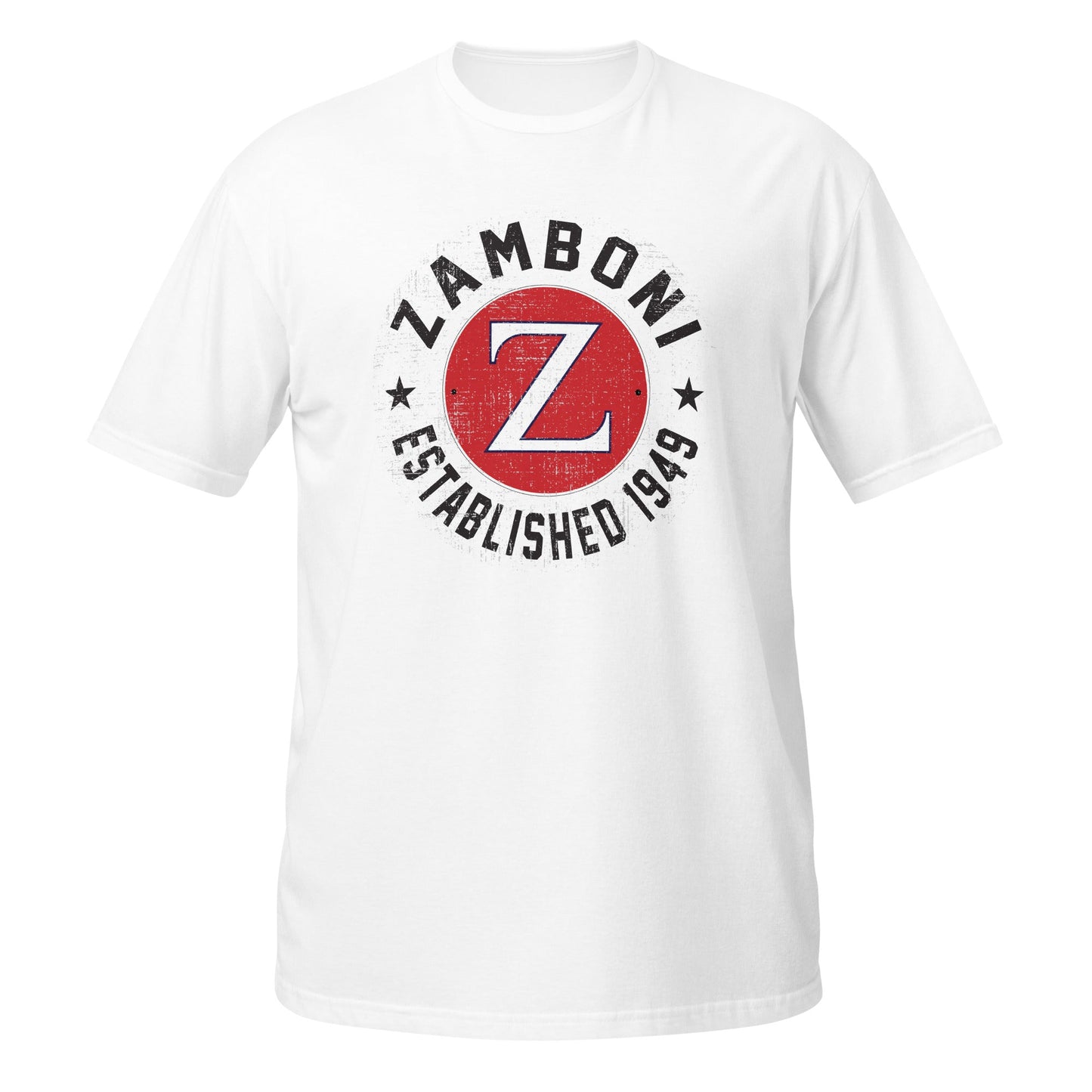 Zamboni Established T-Shirt made of soft 100% ring-spun cotton with durable double stitching