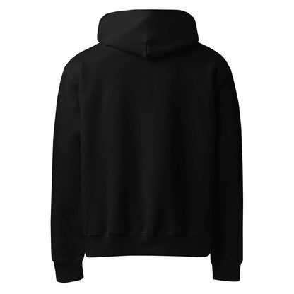 Zamboni distressed established hoodie with brushed fleece and roomy fit