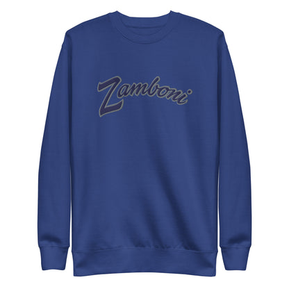 Model E Script Embroidered Crewneck