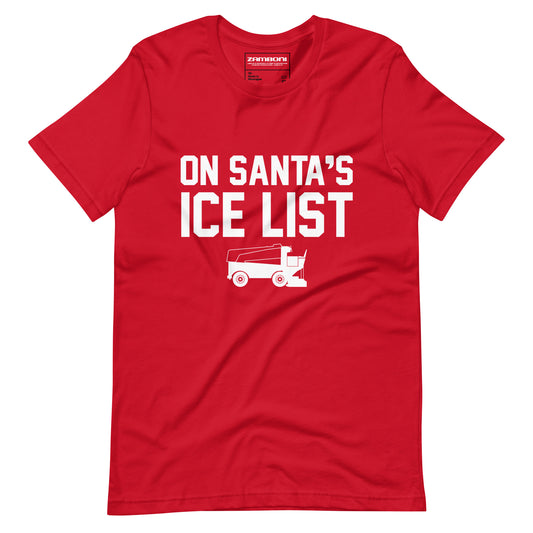 On Santa's Ice List Tee