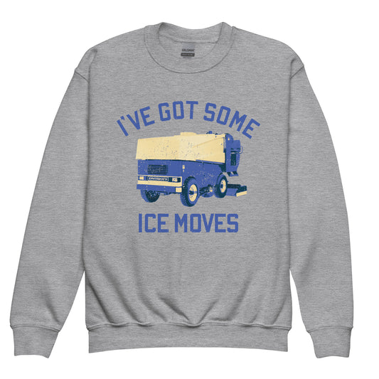 Ice Moves Vintage Youth Crewneck