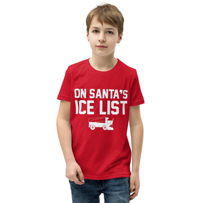 On Santa's Ice List Kids' Tee